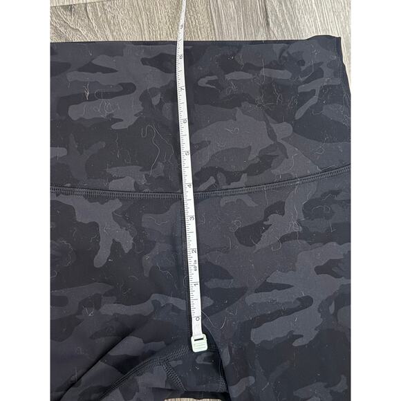 Lululemon Wunder Under High-Rise Tight Black Camo Women’s Size 4 EUC - Picture 6 of 8
